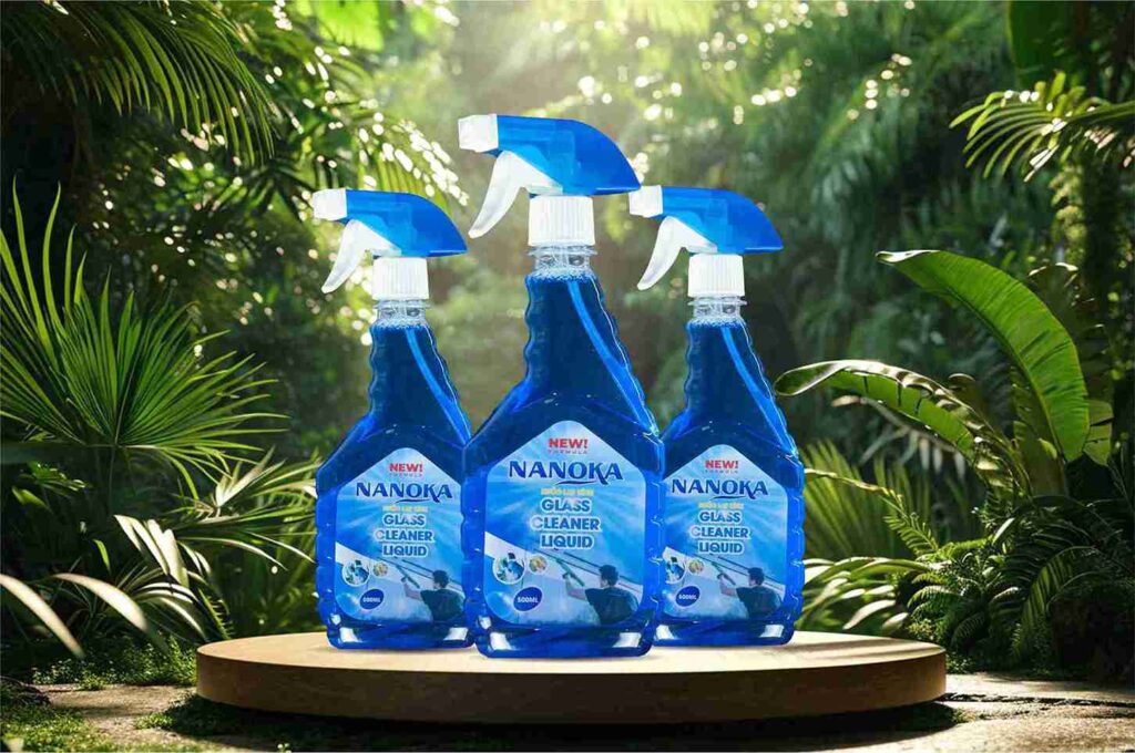 Nước rửa kính Nanoka | Glass Cleaner Liquid